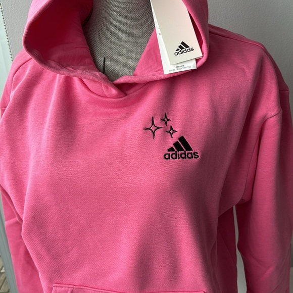 NWT💥Adidas hoodie pink XS - Picture 2 of 4